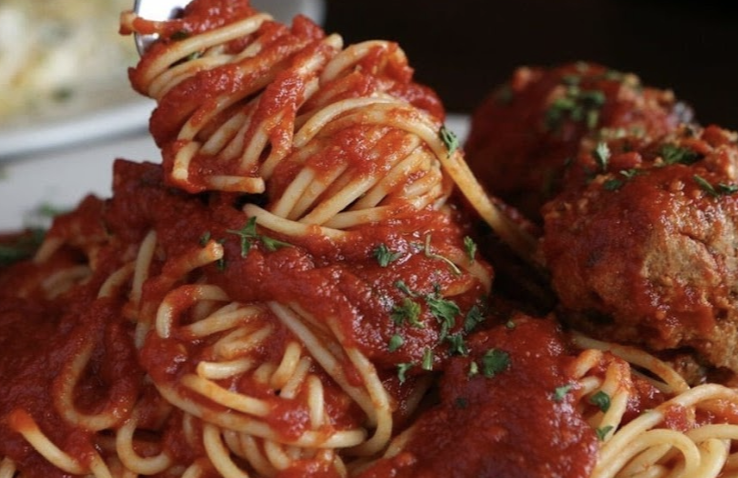 Campisi's Restaurant signature dishes Spaghetti
Crab Claws
Chicken Piccata